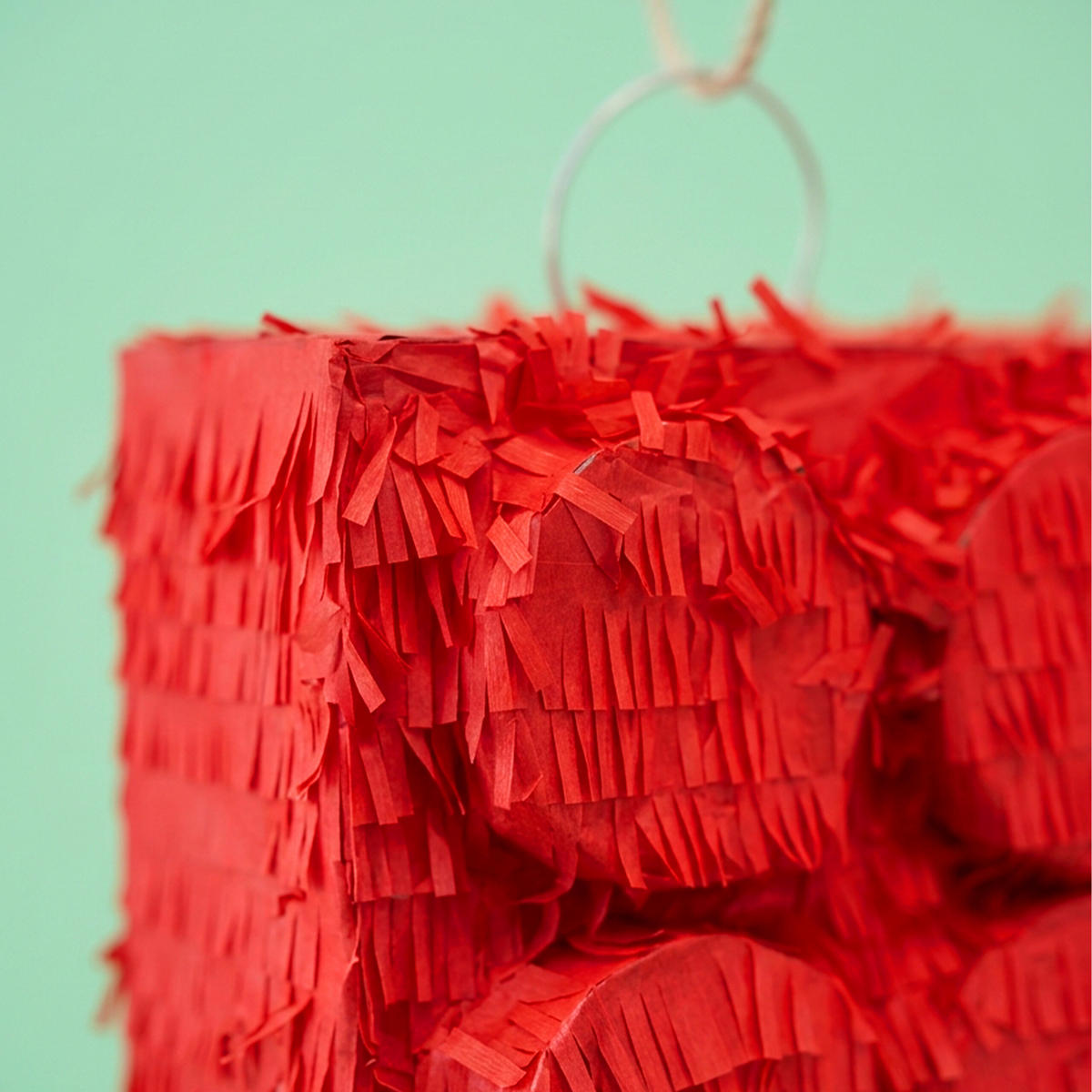 PINAT - červená, plast/papier (27/43/10cm) - Relaxdays