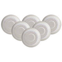 KAFFEEUNTERTASSEN Perlemor Sand beige ø 16,1 cm 6er Set - Beige, Keramik (16.1cm) - like.Villeroy & Boch