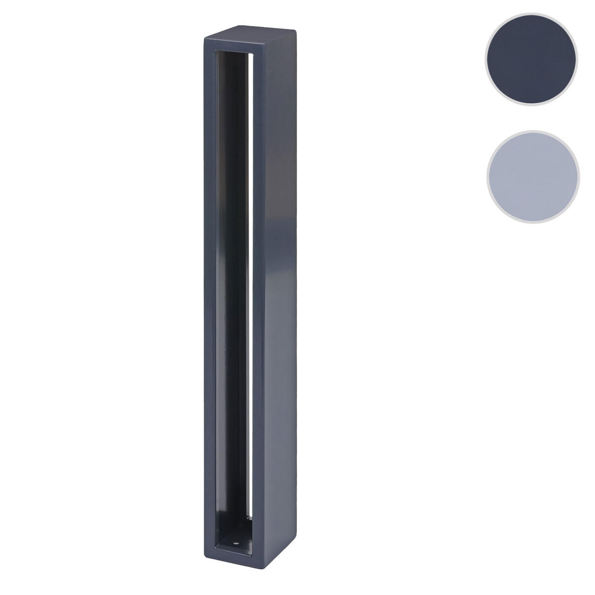 FAHRRADBÜGEL 87x10x13cm verzinkter Stahl Outdoor-pulverbeschichtet Anthrazit - Anthrazit, Metall (10/87/13cm) - PROREGAL