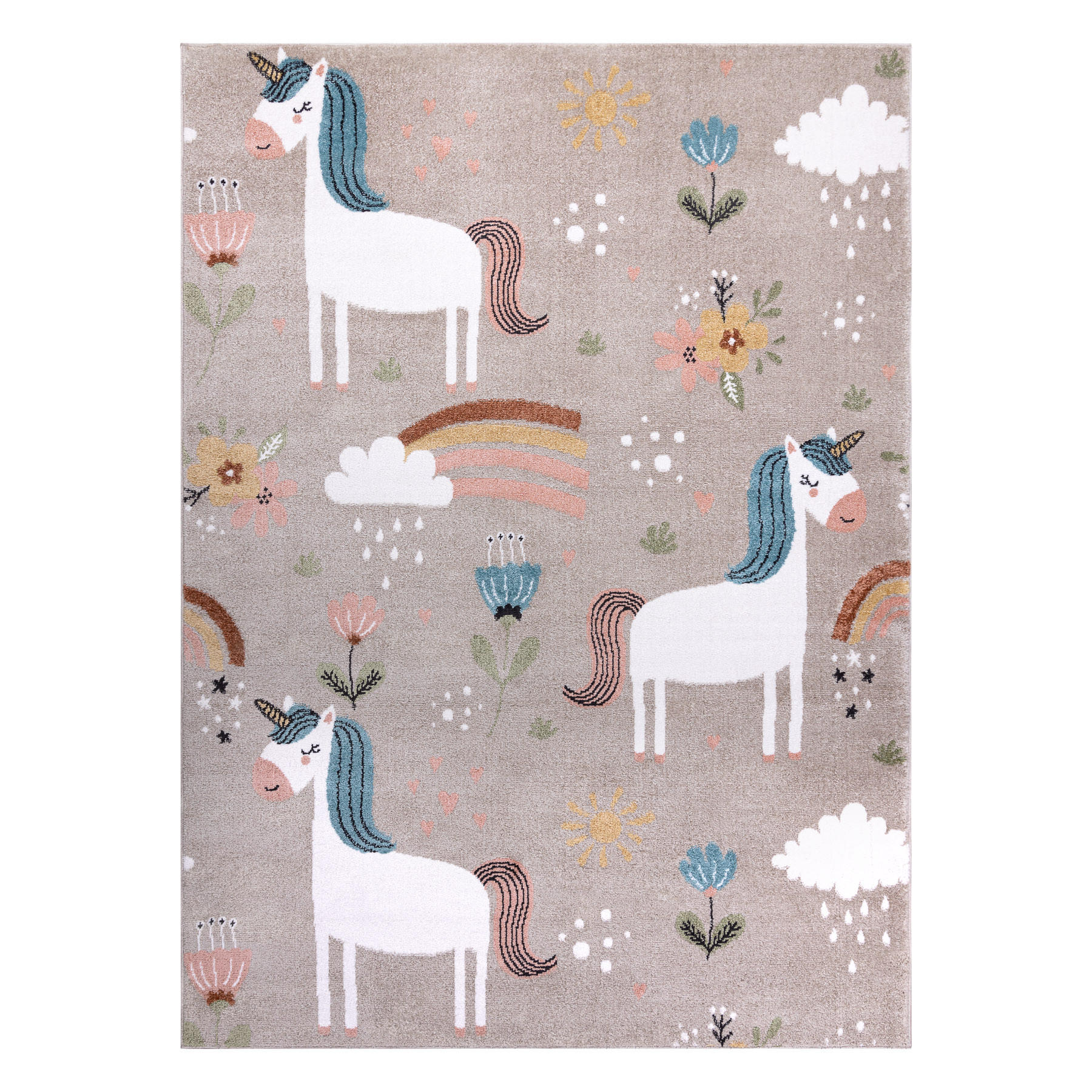 TEPPICH Fun 280/370 cm - Beige, Textil (280/370cm) - rugsX