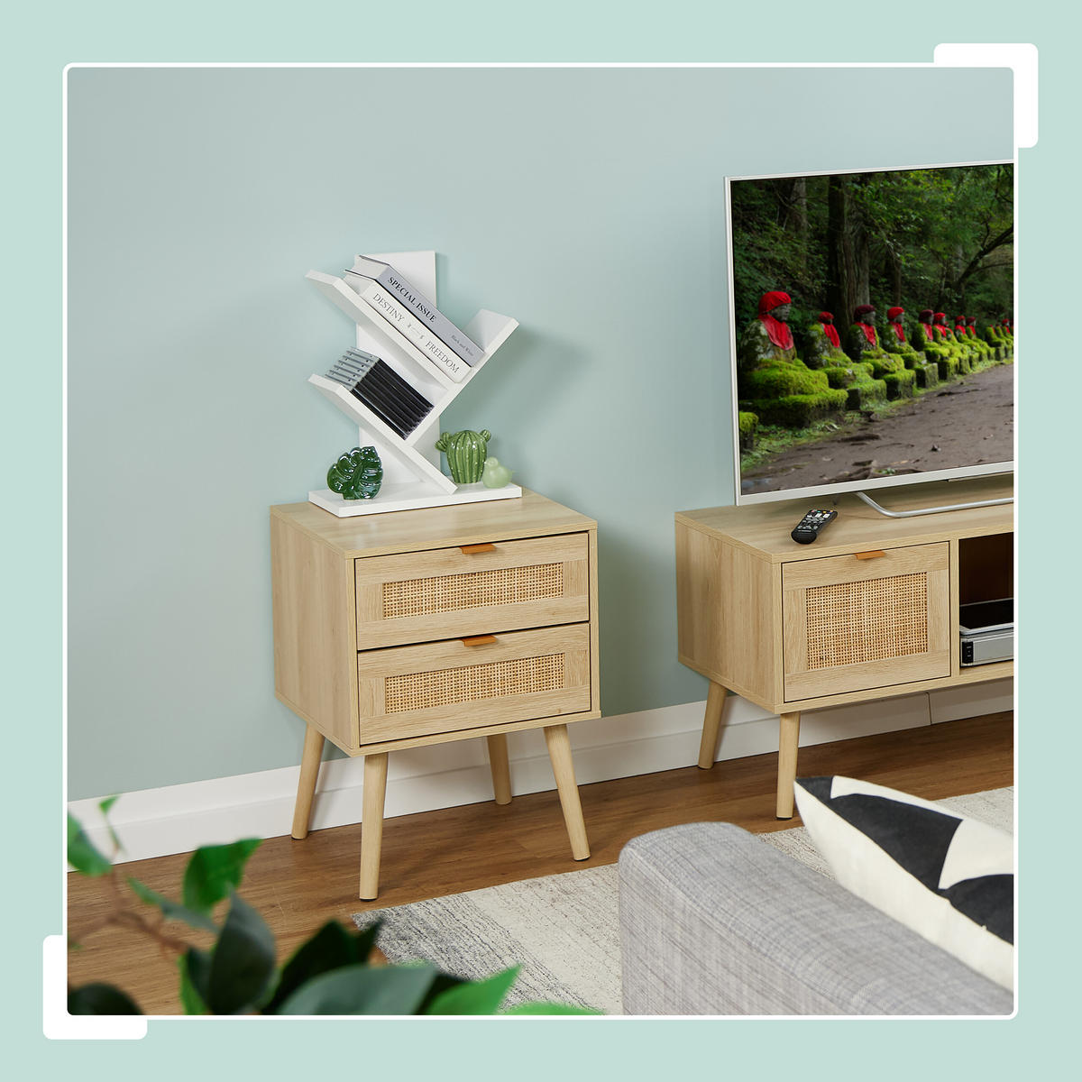 BÜCHERREGAL - Weiß, Holzwerkstoff/Kunststoff (30/40/16cm) - Relaxdays