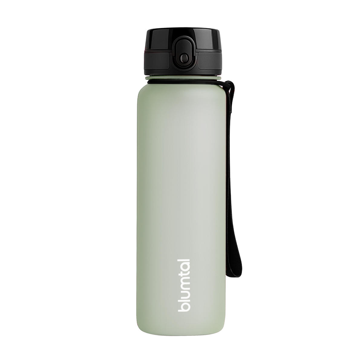 TRINKFLASCHE 0,5L - auslaufsichere - 1-Klick-Verschluss - BPA - freie - Hellgrün - Hellgrün, Kunststoff (0.5L) - Blumtal