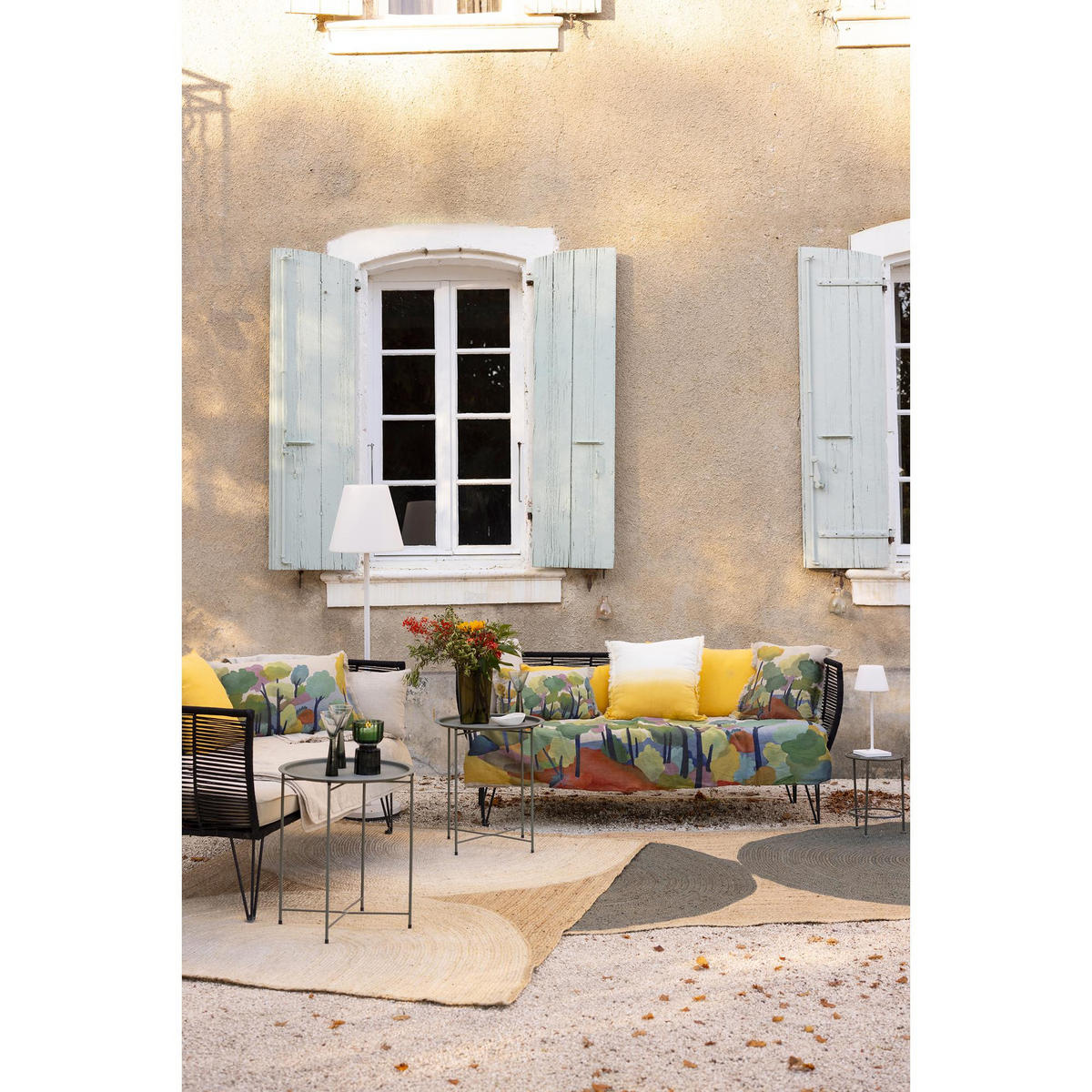 STEPPDECKE Zeff Melio multico 85 x 200 cm - Multicolor, Textil (85/200cm) - Vivaraise