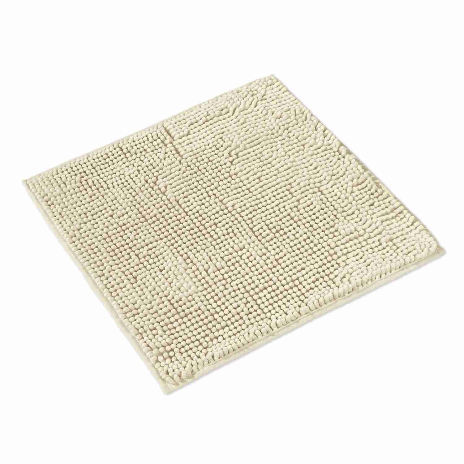 BADEMATTE PARIS - Creme, Textil (45/45cm) - WohnDirect