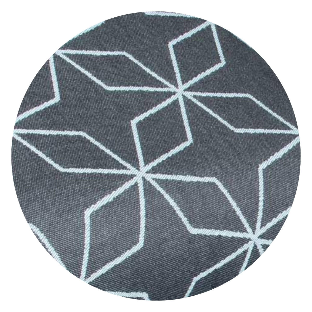 TRAGEZUBEHÖR Nackenrolle - Blaugrau/Hellblau, Textil (2.5/2.5/22cm) - Hoppediz