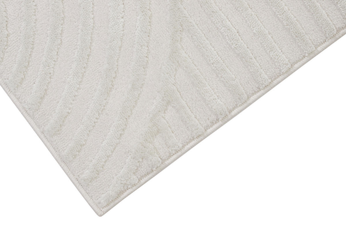 TEPPICH HYGGE Weiß 300/400 cm - Weiß, Kunststoff (300/400cm) - Tapiso