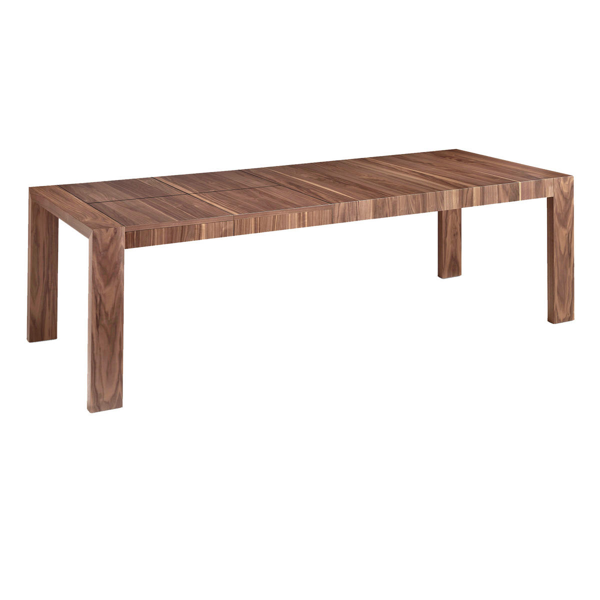 ESSTISCH Rechteckig Walnuss 160/100/76 cm - Walnussfarben, Holz (100/160/76cm) - ANGEL CERDA