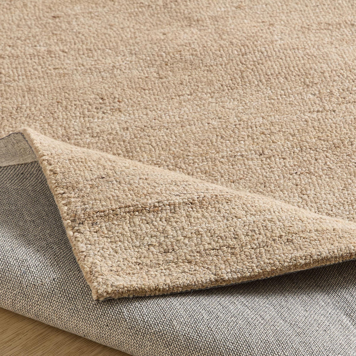 TUFTTEPPICH Natur Loop 250x350 cm - Sandfarben, Textil (250/350cm) - Natur Pur