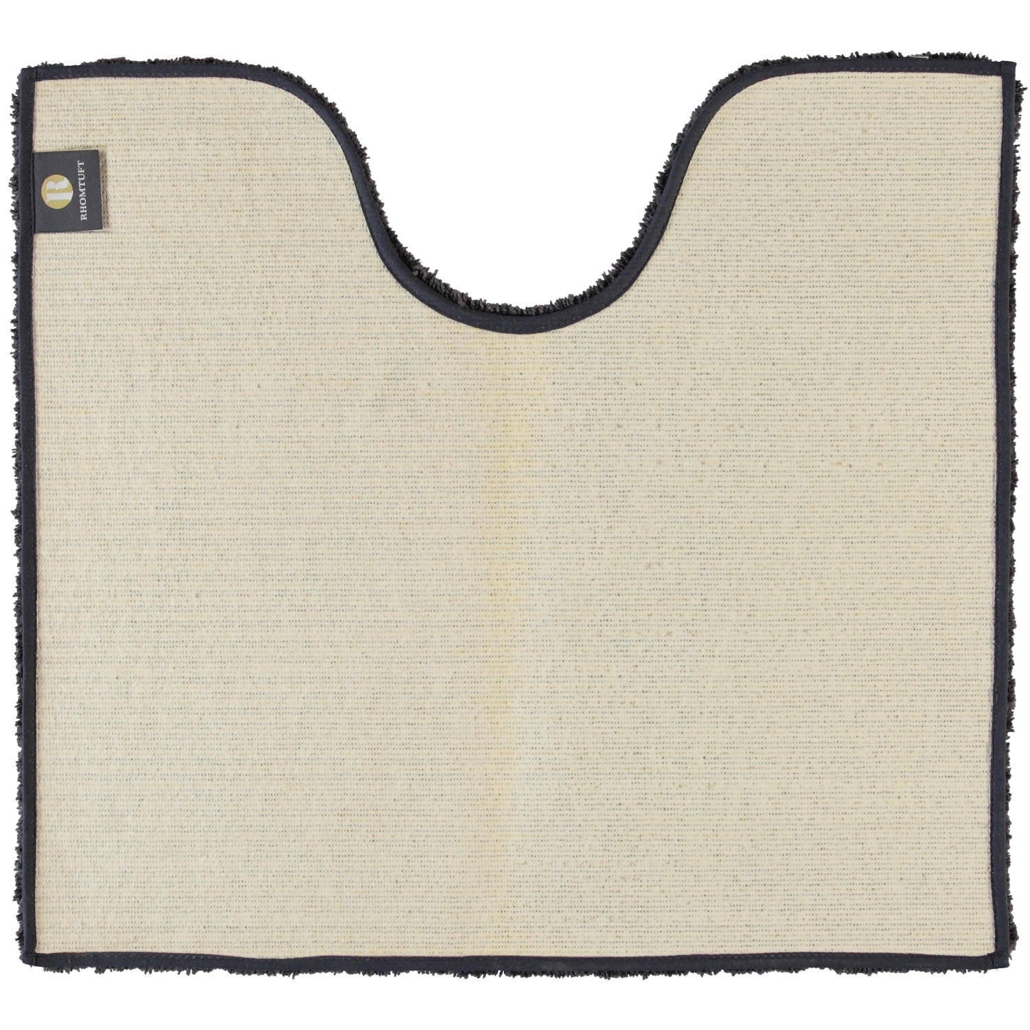 BADTEPPICHE SQUARE ZINN - 02 - Grau, Textil (55/60cm) - Rhomtuft