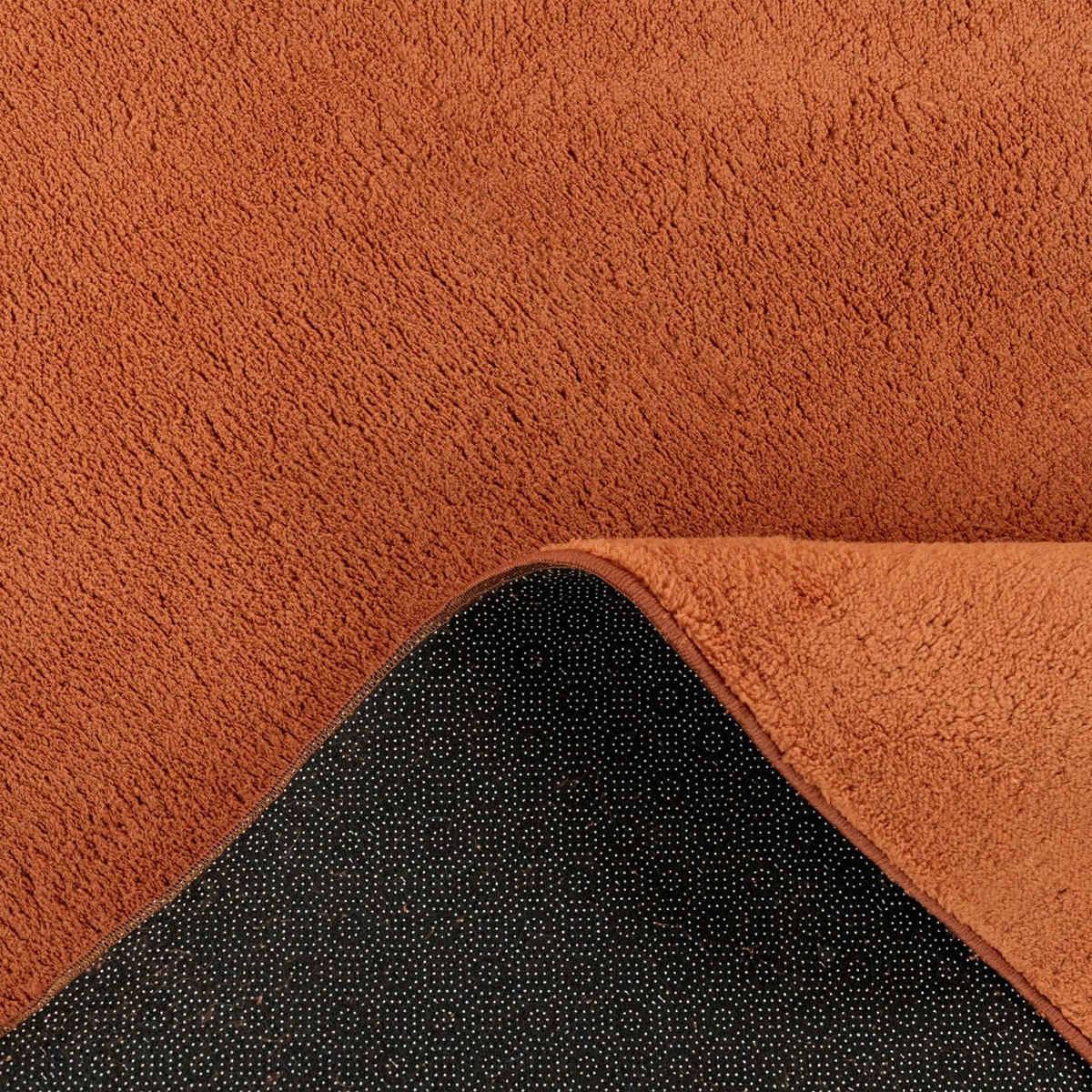 KURZFLORTEPPICH 200/200 cm Cadiz 630 - Kupferfarben, Kunststoff (200/200cm) - Paco Home