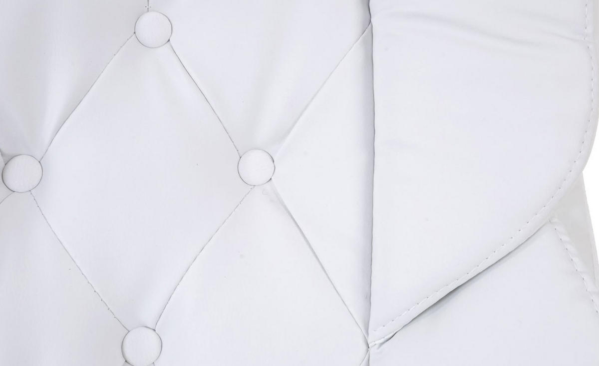 PROFI-BÜROSTUHL XXL Weiß - Weiß, Textil (68/125/77cm) - MCW