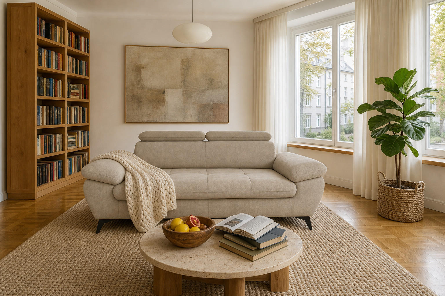 foamnova 3-Sitzer Taupe 215x84x100 cm