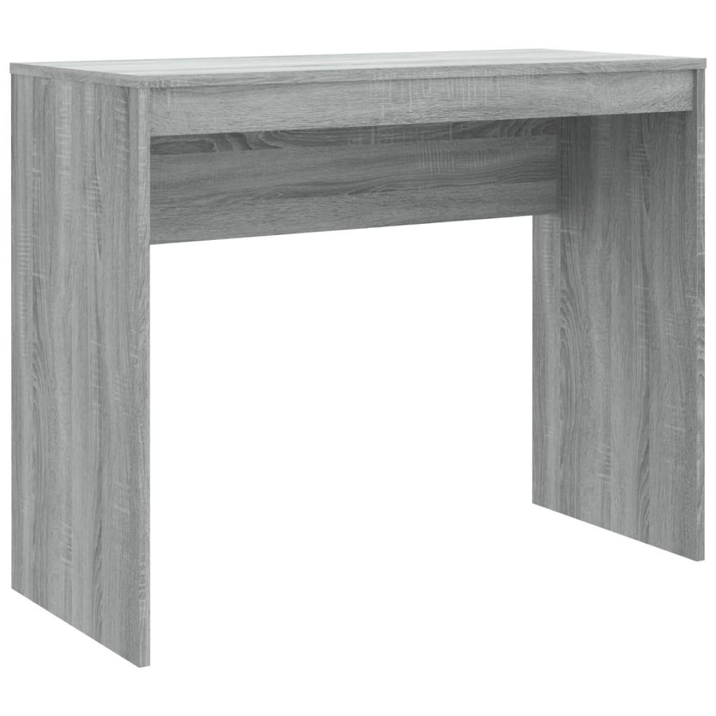 SCHREIBTISCH Grau Sonoma 90/40/72 Cm Holzwerkstoff - Grau, Holz (40/90/72cm) - vidaXL