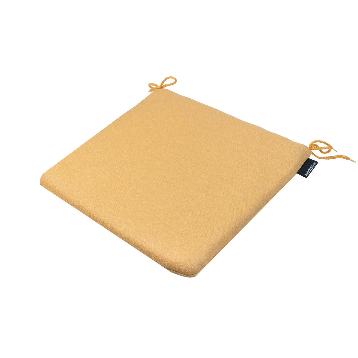 SITZKISSEN Napels - Gelb - 40/40/4,5 cm - 4er-Set - Gelb, Textil (40/4/40cm) - Madison