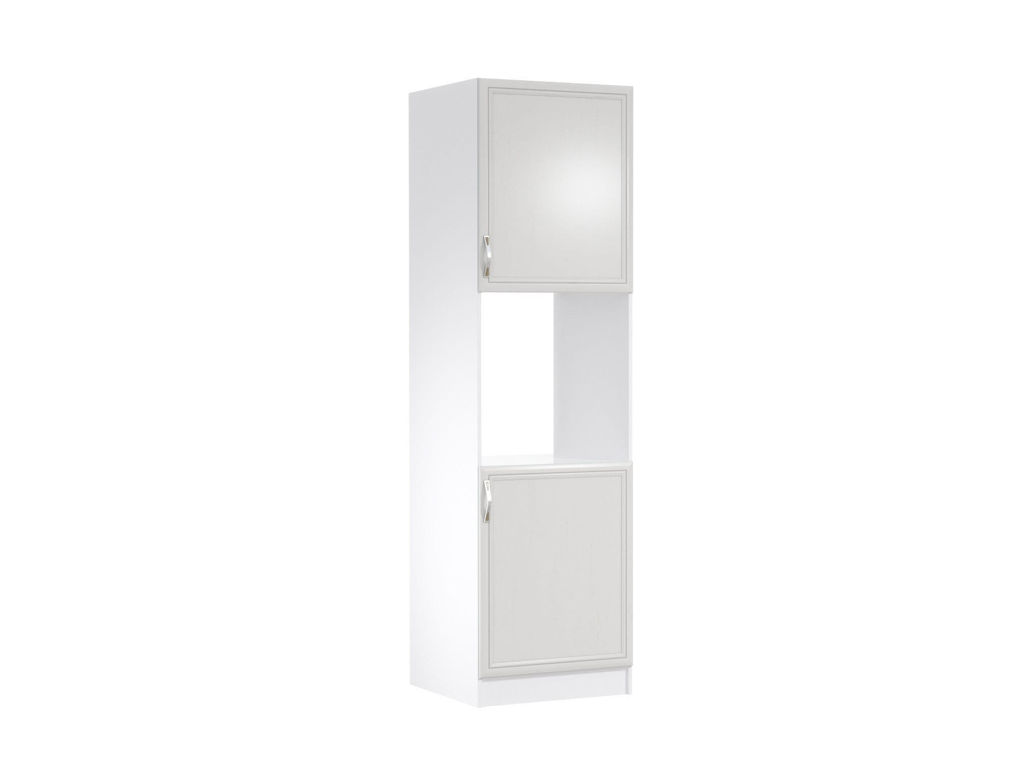 HERDUMBAUSCHRANK D60P-P/L – Sycylia Weiß – Weiß / Creme / Rechts - Creme/Weiß, Holzwerkstoff (60/212/58cm) - ROYAL24_MARKT