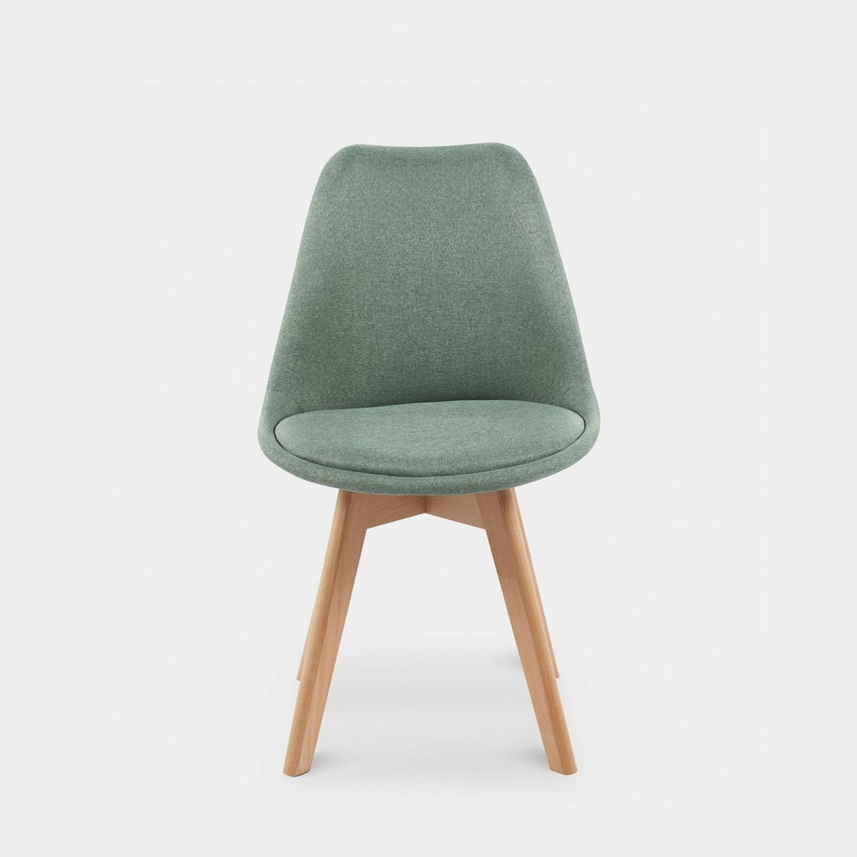 ESSZIMMERSTUHL Kler Grün 49 cm x 82 cm - Grün, Textil (49/82/54cm) - Klast Home