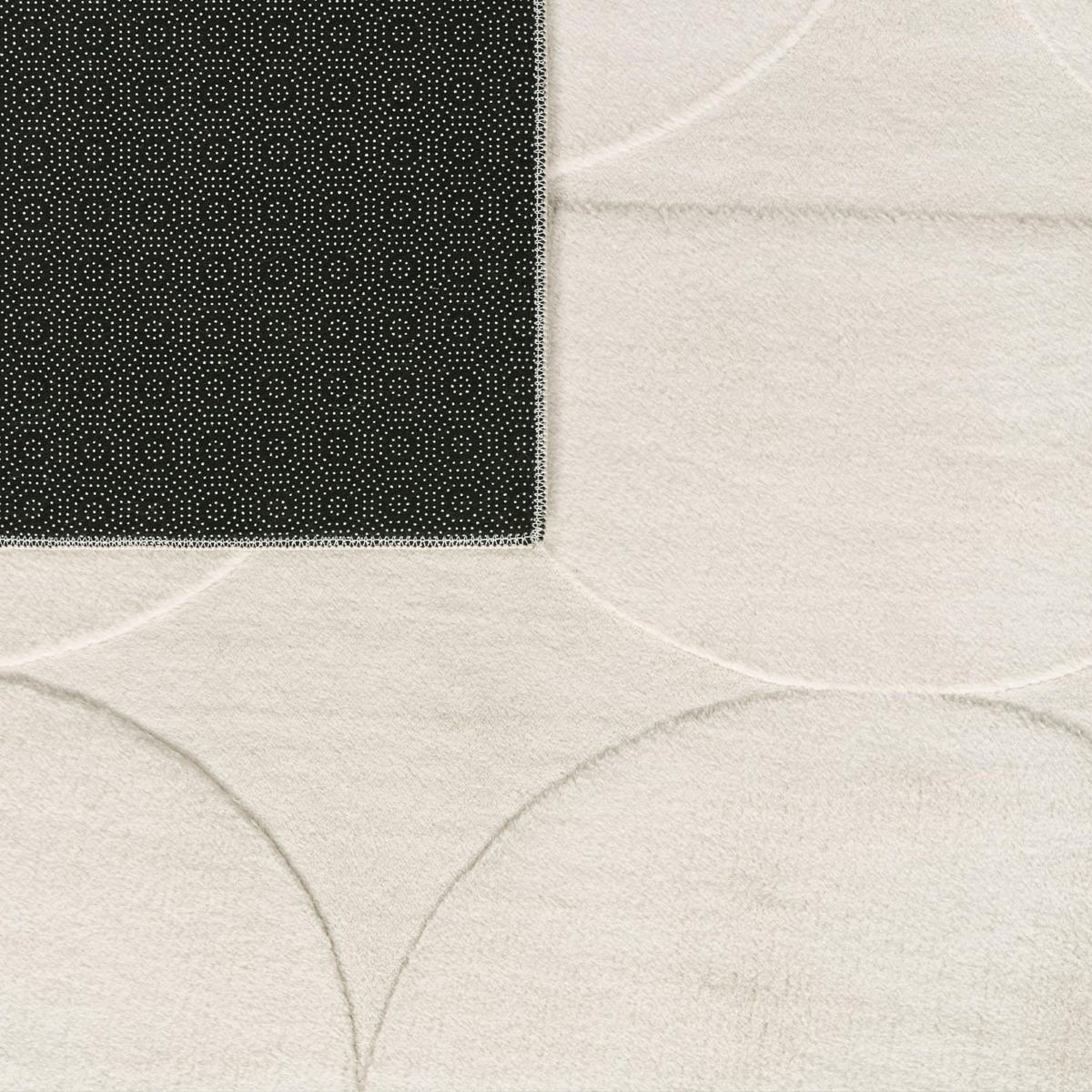 FLACHWEBETEPPICH Boho Creme 80 x 150 cm - Creme, Kunststoff (80/150cm) - TT Home