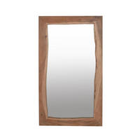 SPIEGEL aus Akazie - Braun, Glas (65/115/2.5cm) - Giner y Colomer