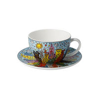 TEETASSE James Rizzi My New York City Day, Fine Bone China, Bunt, 250 ml - Multicolor, Keramik (0.25L) - Goebel