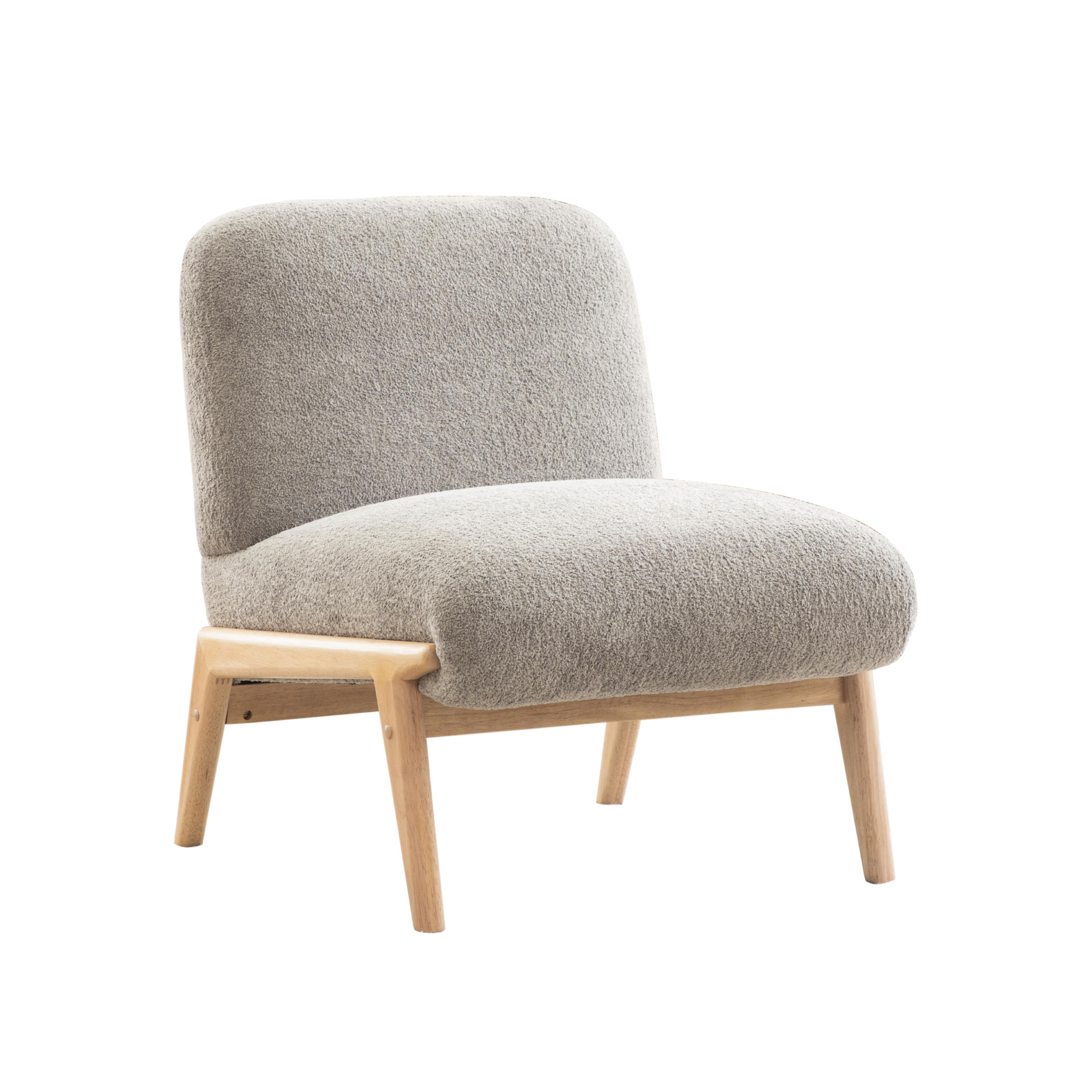 ComfortXL Loungesessel Grau 74x76x61.5 cm