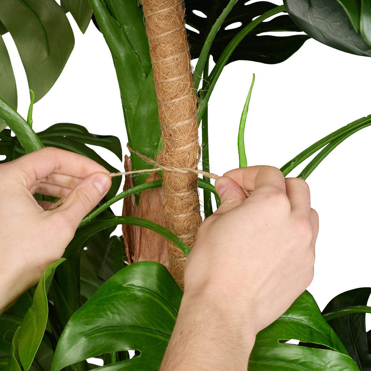 2XKOKOSSTÄBE - Multicolor, Textil (4/65/4cm) - Relaxdays