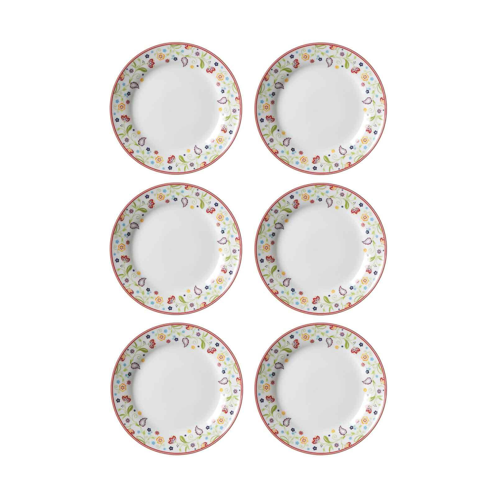 DESSERTTELLER Shanti bunt ø 20 cm 6er Set - Multicolor, Keramik (20cm) - Ritzenhoff Breker
