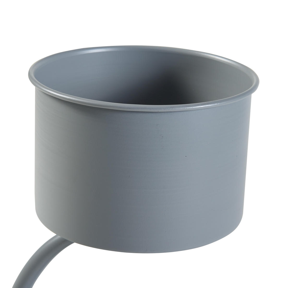 PFLANZENSTÄNDER Almelo - Grau, Metall (63cm) - [en.casa]