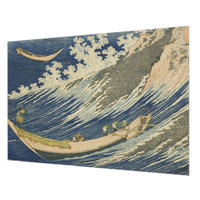 FOTOTAPETE 312x219 cm - Meereswellen - Blau, Textil (312/219cm) - Wallfluent