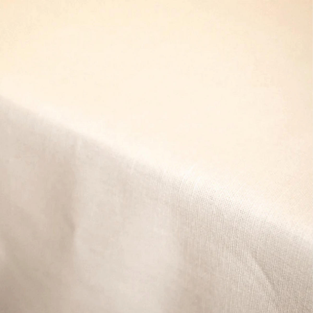 TISCHDECKE Mira. Bio-Baumwolle und Leinen. 170x300 cm. Beige. - Beige, Textil (170/300cm) - SOWL