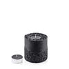 TEELICHTHALTER Diamond Schwarz 12/12/12 cm Naturmaterial - Schwarz, Naturmaterialien (12cm) - Mondex