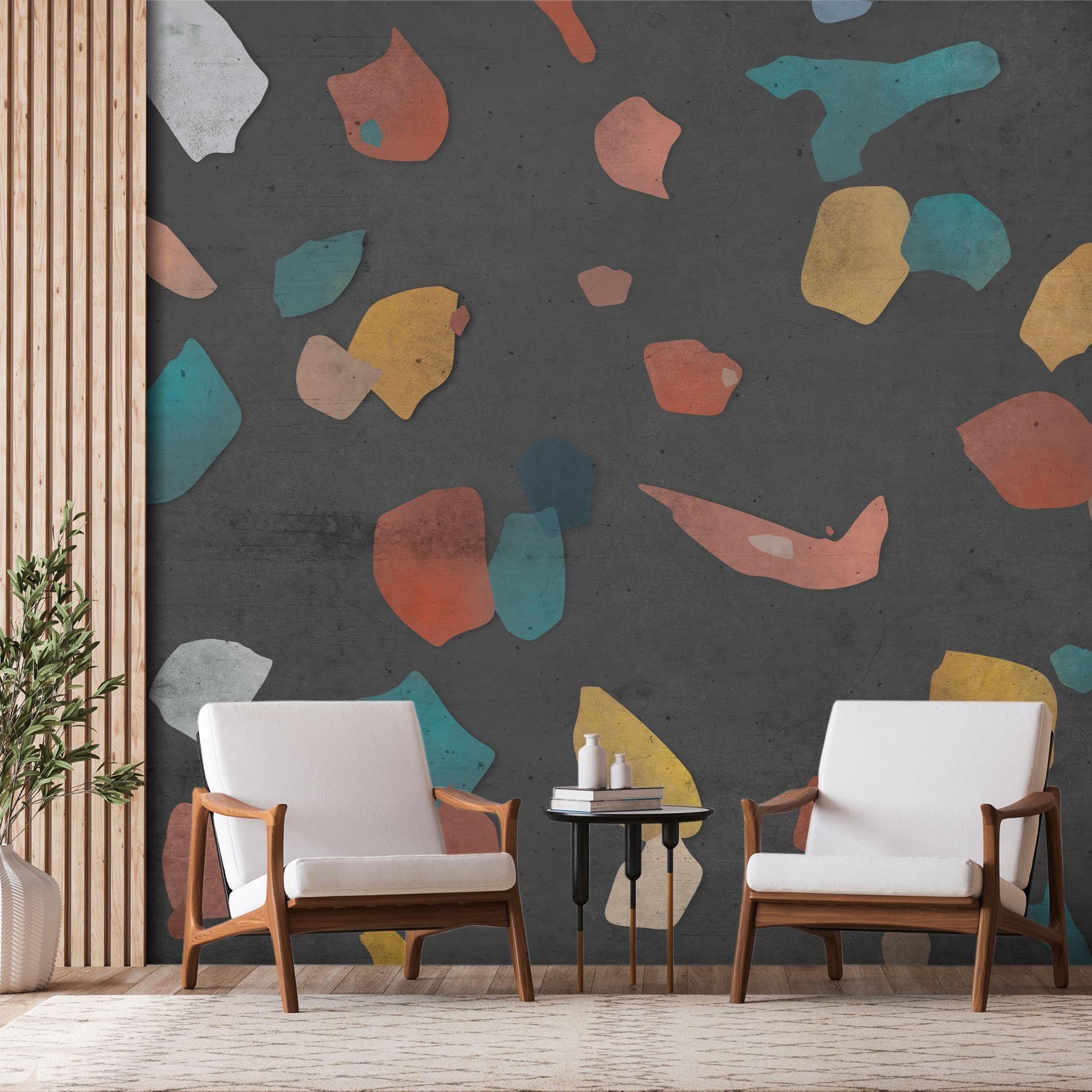 VLIESTAPETE Bunt 200/140 cm - Multicolor, Textil (200/1cm) - KUNSTLOFT