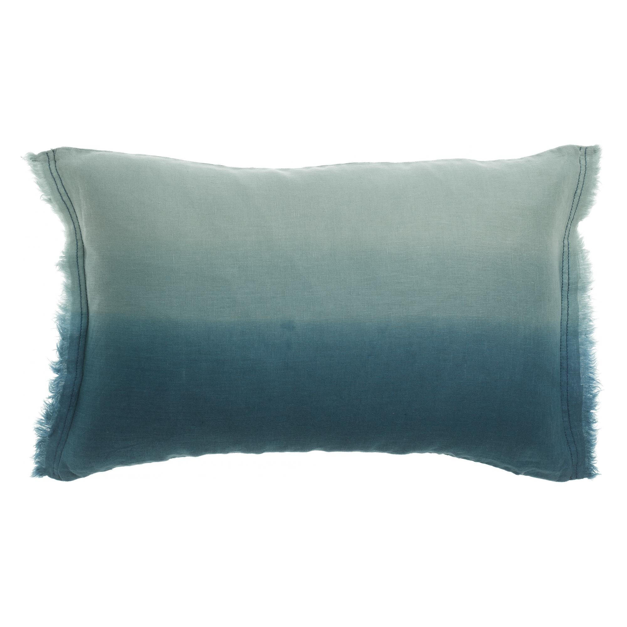 KISSEN Zeff Shade indigoblau 30 x 50 cm - Dunkelblau, Textil (30/50cm) - Vivaraise