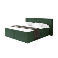 BOXBETT mit Matratze H3 - EVON - 140x200 cm Grün - Grün, Holzwerkstoff (140/200cm) - ALTDECOR