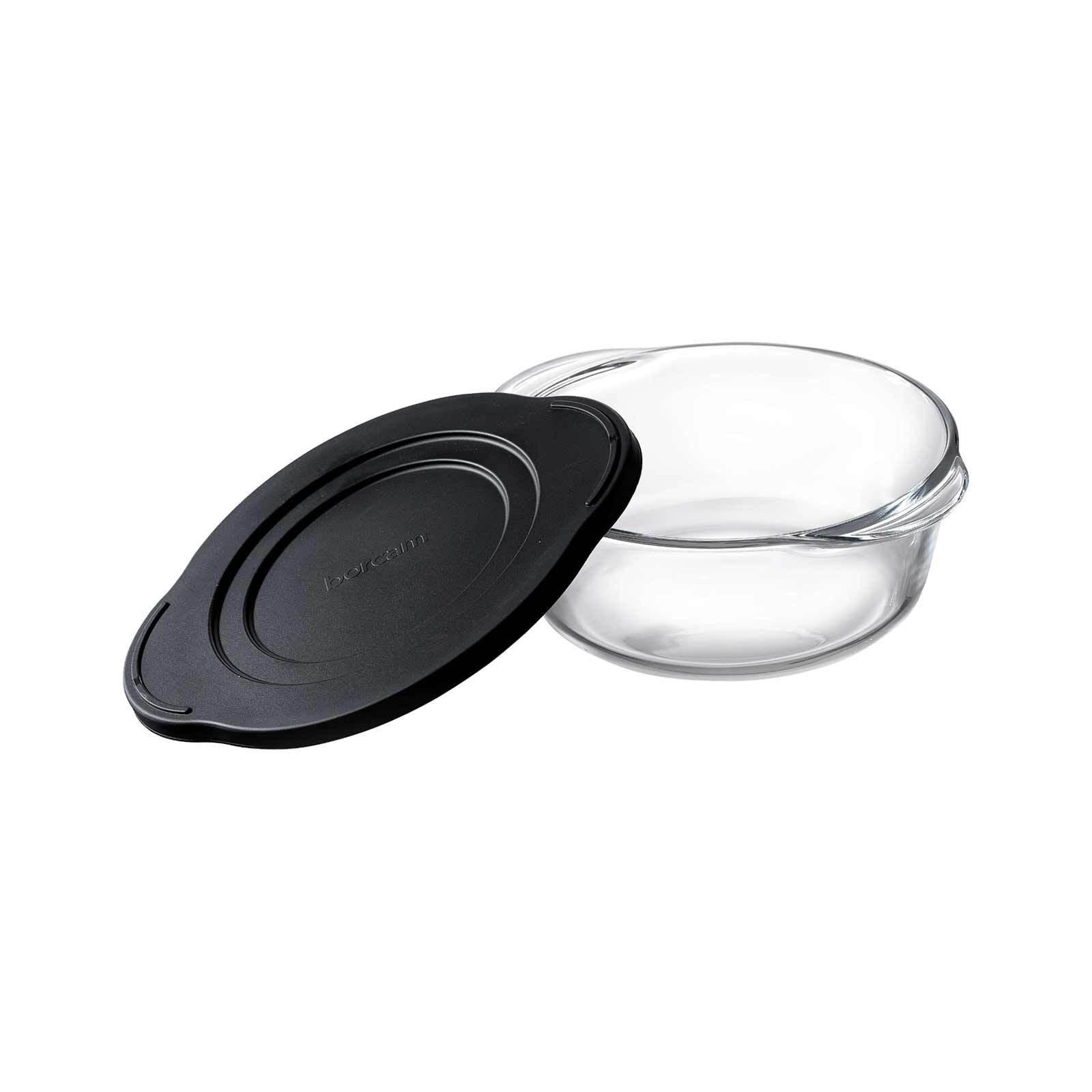 Thumbnail - Ritzenhoff Breker Auflaufform, Schwarz, Glas, Rund, 23x9x26 cm, Kochen, Auflaufformen