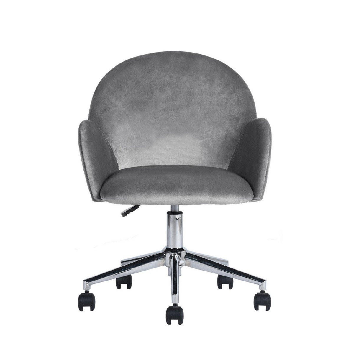Thumbnail - Calicosy Bürostuhl, Grau, Textil, 57x77x62 cm, Arbeitszimmer, Bürostühle, Drehstühle