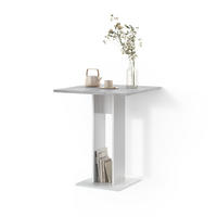 NACHTTISCH Eliza Weiß 40 x 55 cm mit 1 Schublade - Weiß, Holzwerkstoff (40/55/38.1cm) - Vicco