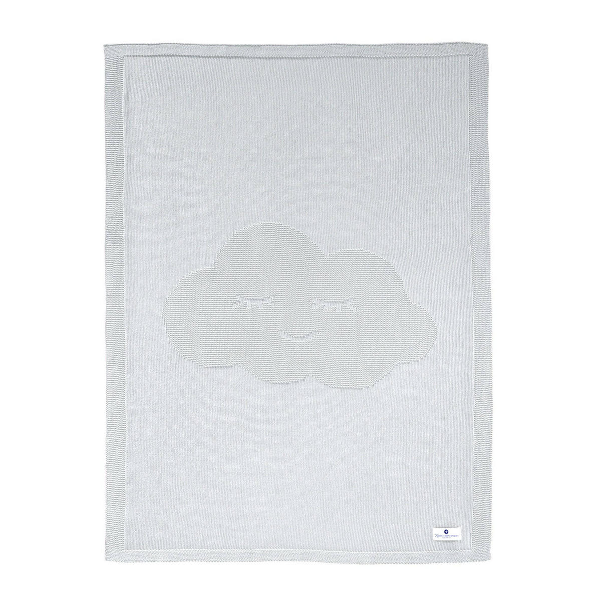 BABYDECKE Wolke Grau - Grau, Textil (70/100cm) - nordic coast company