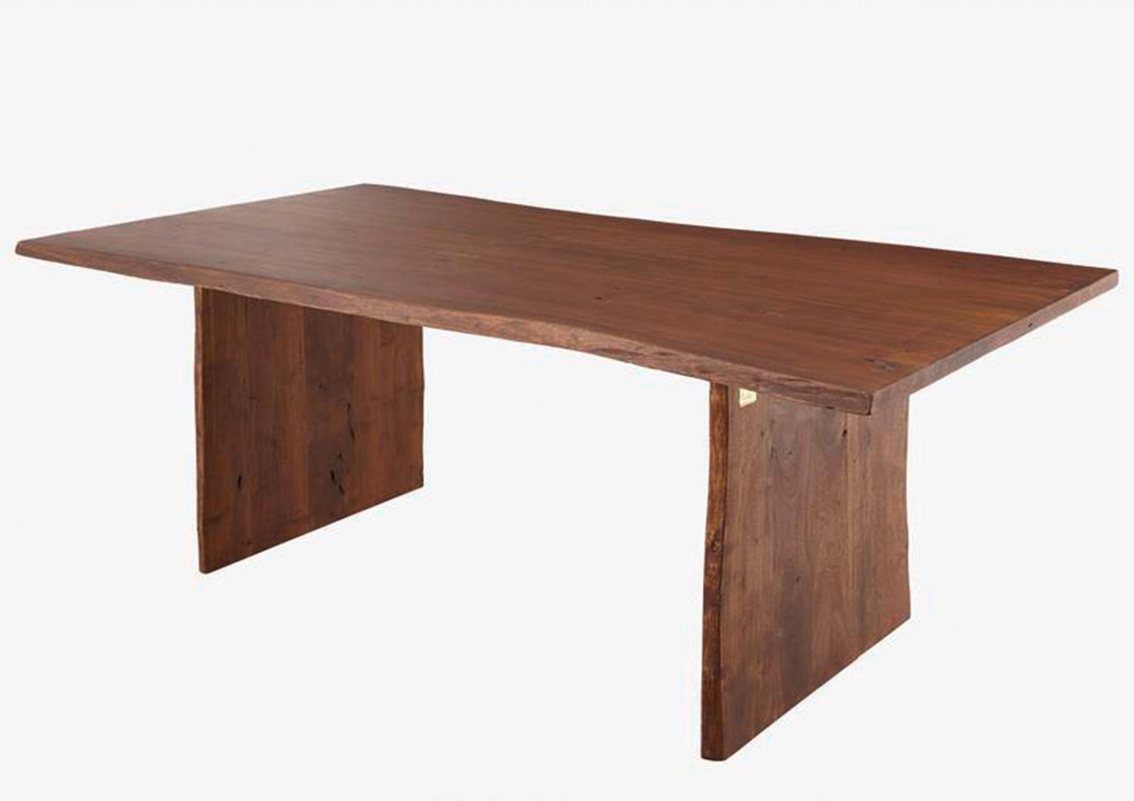 BAUMTISCH Akazie 160x100x76 braun lackiert PURE ACACIA #213 - Braun, Holz (160/100/76cm) - Massivmoebel24