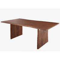 BAUMTISCH Akazie 160x100x76 braun lackiert PURE ACACIA #213 - Braun, Holz (160/100/76cm) - Massivmoebel24
