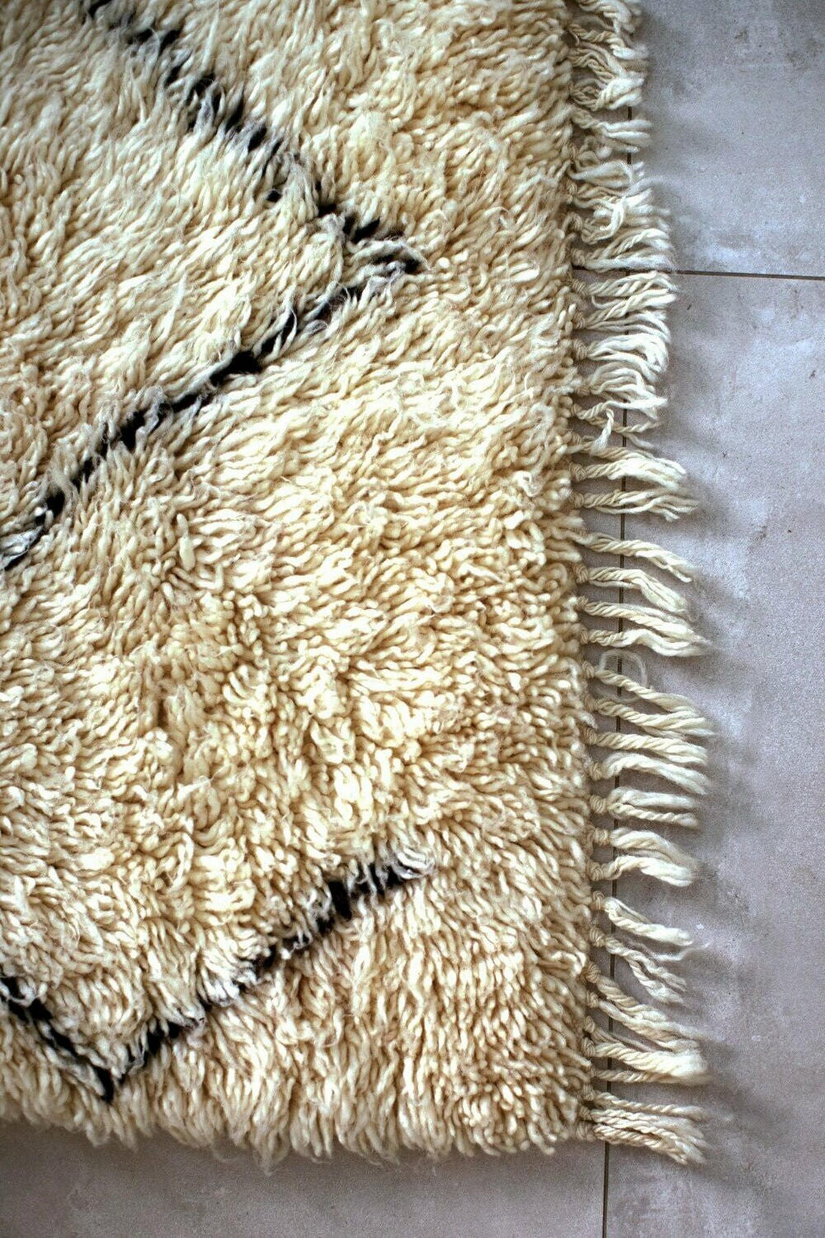 BERBERTEPPICH aus Cherratin-Wolle beige - Beige, Naturmaterialien (250/350cm) - AFK Living