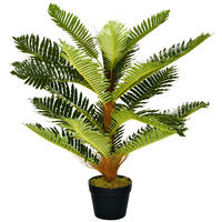 KUNSTBAUM Grün realistisch 85 cm mit Topf - Grün, Kunststoff (85cm) - PANGIVO