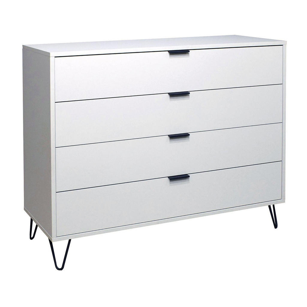 Thumbnail - 58aufmkessel Kommode, Hellgrau, Holzwerkstoff, 119x102x45 cm, Wohnzimmer, Kommoden & Sideboards, Kommoden