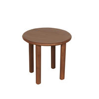 COUCHTISCH Noria Mangoholz 50 cm / 50 cm Braun - Braun, Holz (50/50/47cm)