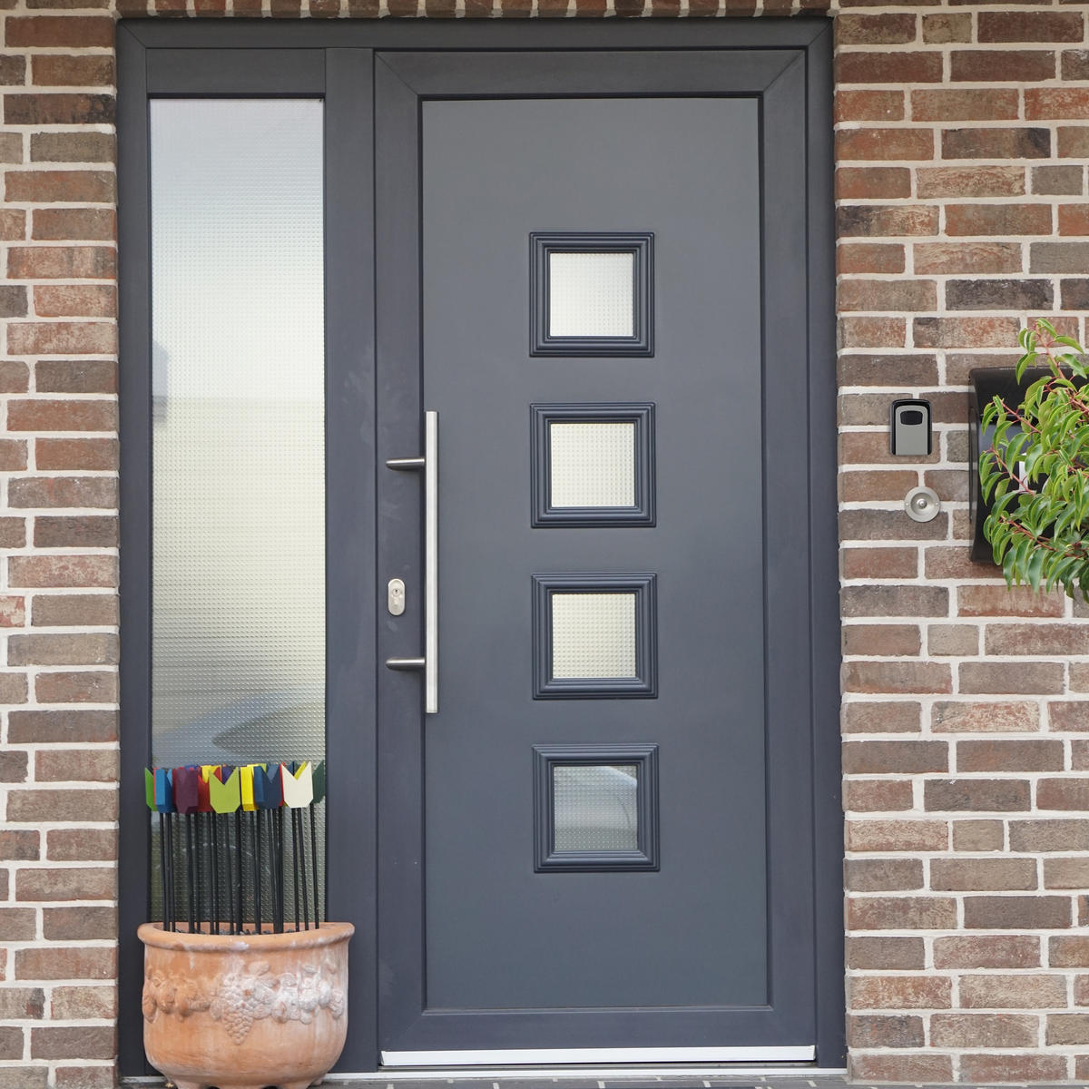 TREZOR na kľúče - viacfarebná, kov (9/11.5/4cm) - Relaxdays