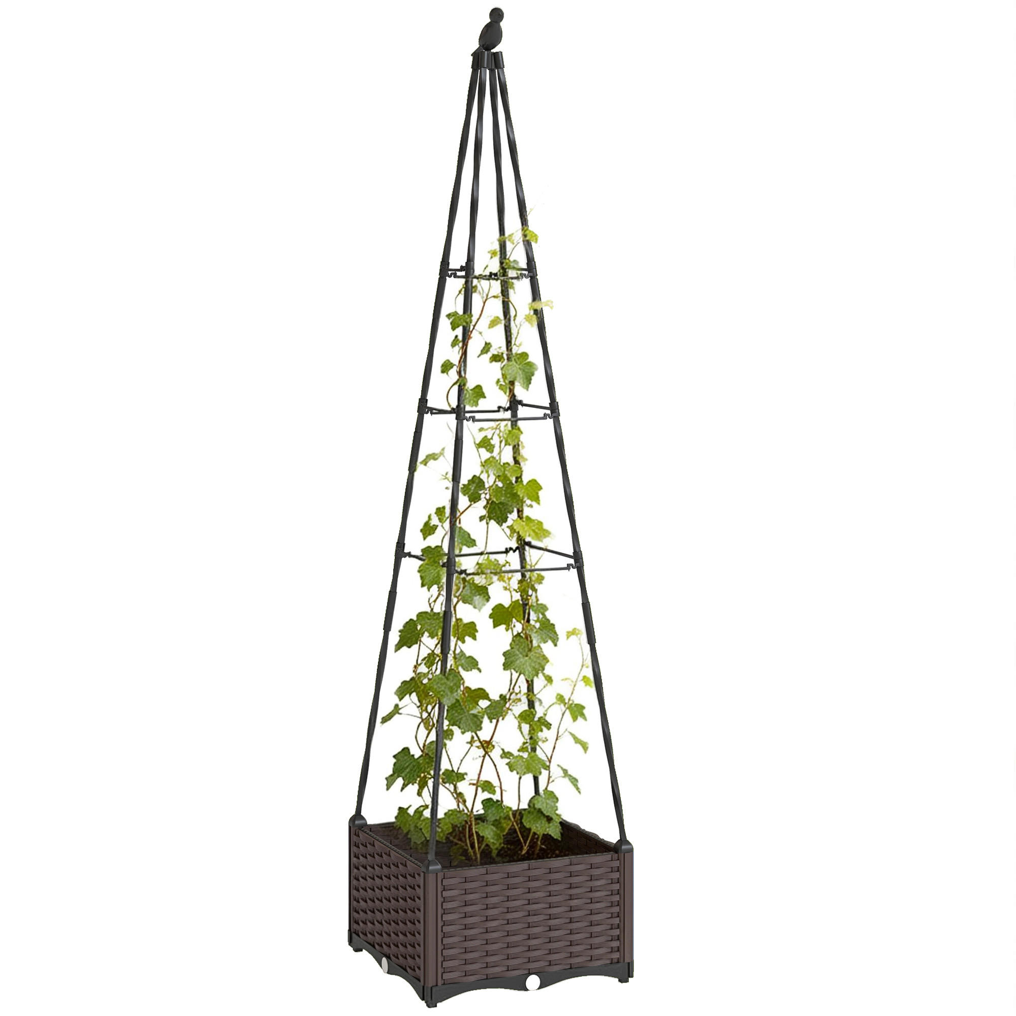 Forious Pflanzkübel, Mehrfarbig 40x175x40 cm