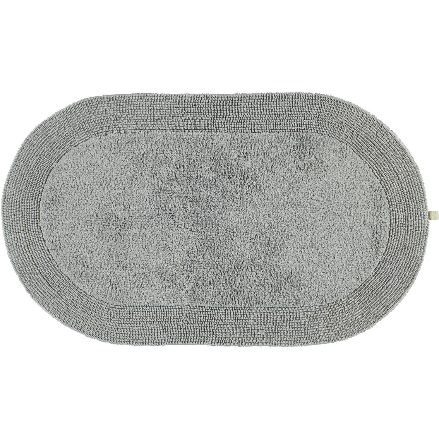 BADTEPPICHE EXQUISIT KIESEL - 85 - Grau, Textil (80/160cm) - Rhomtuft