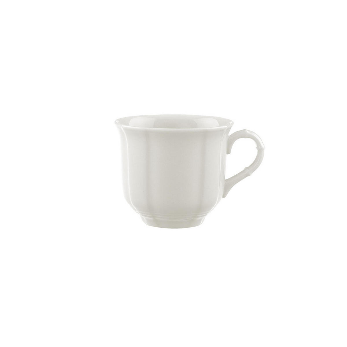KAFFEETASSE Manoir weiß 120 ml - Weiß, Keramik (0.12L) - Villeroy & Boch
