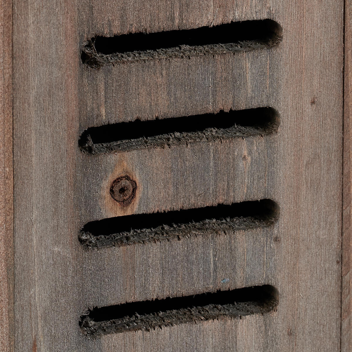 MARIENKÄFERHAUS - Braun, Holz (12/25/10cm) - Relaxdays