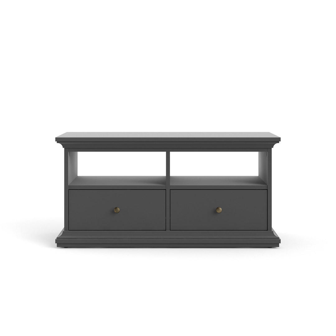 TV-ELEMENT Venedig Grau 103/42/51 cm - Grau, Holzwerkstoff (103/51/42cm) - ebuy24