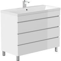 WASCHTISCH Frome-02 - Weiß, Holzwerkstoff (100/84/48cm) - Lomado